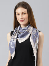 GLOSSY WIND SCARF AND BAG SCARF SET - TOSSIDO
