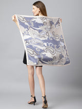 GLOSSY WIND SCARF AND BAG SCARF SET - TOSSIDO