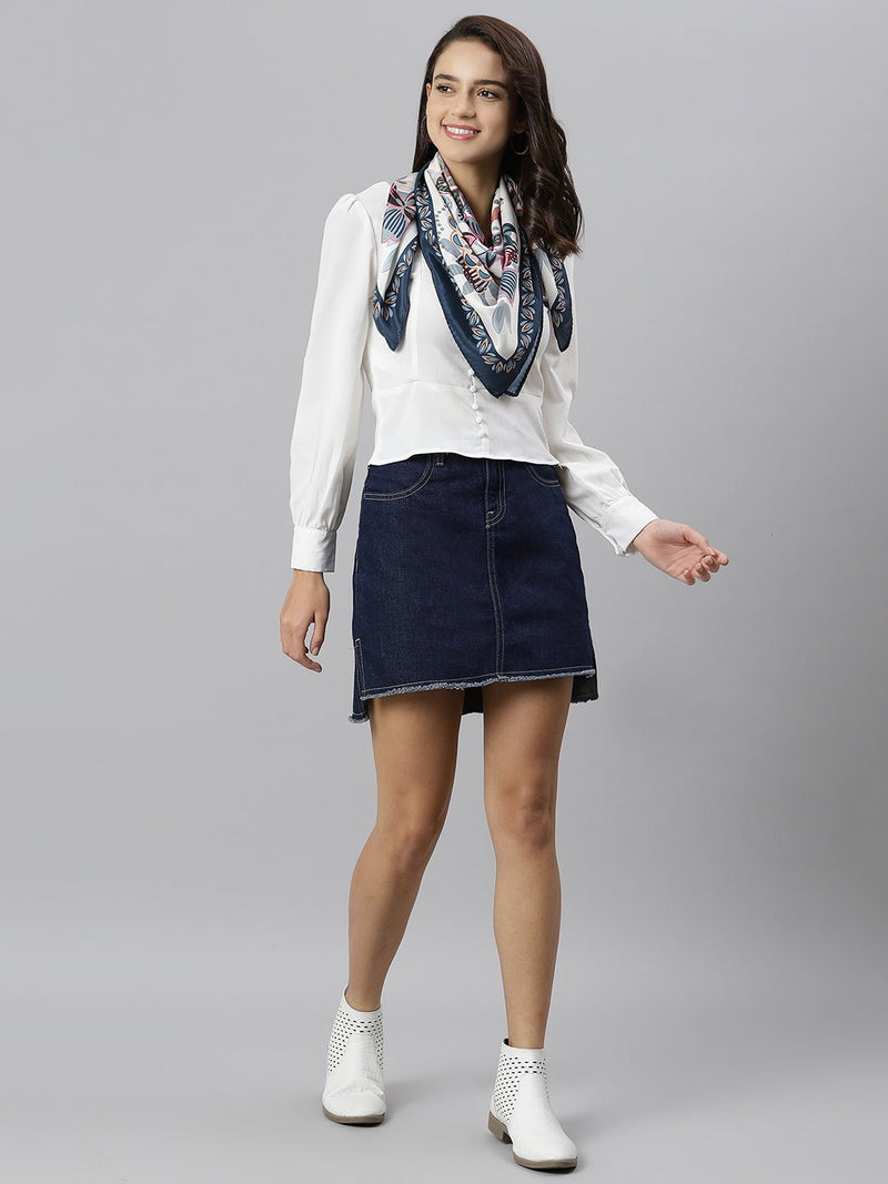 Herbaceous Scarf & Bag Scarf Set - TOSSIDO