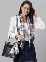 Herbaceous Scarf & Bag Scarf Set - TOSSIDO