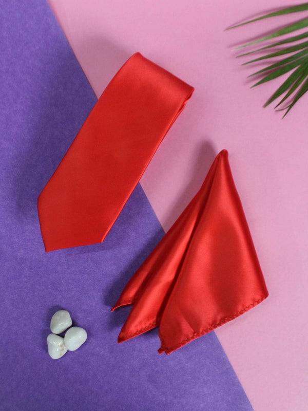 Hey There Dahlia Necktie & Pocket Square - TOSSIDO