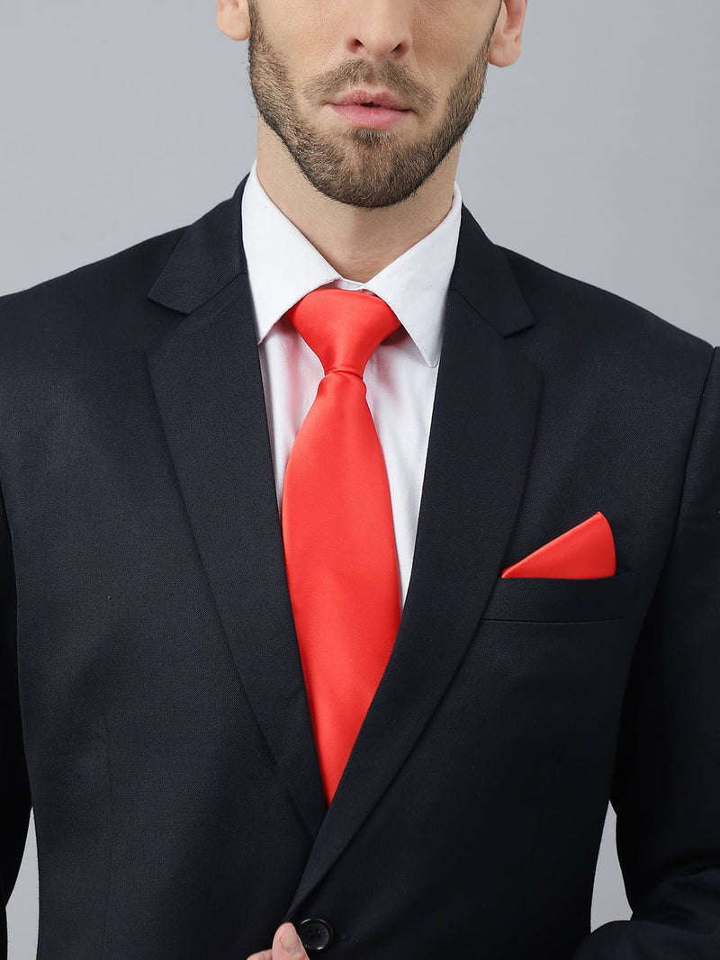 Hey There Dahlia Necktie & Pocket Square - TOSSIDO