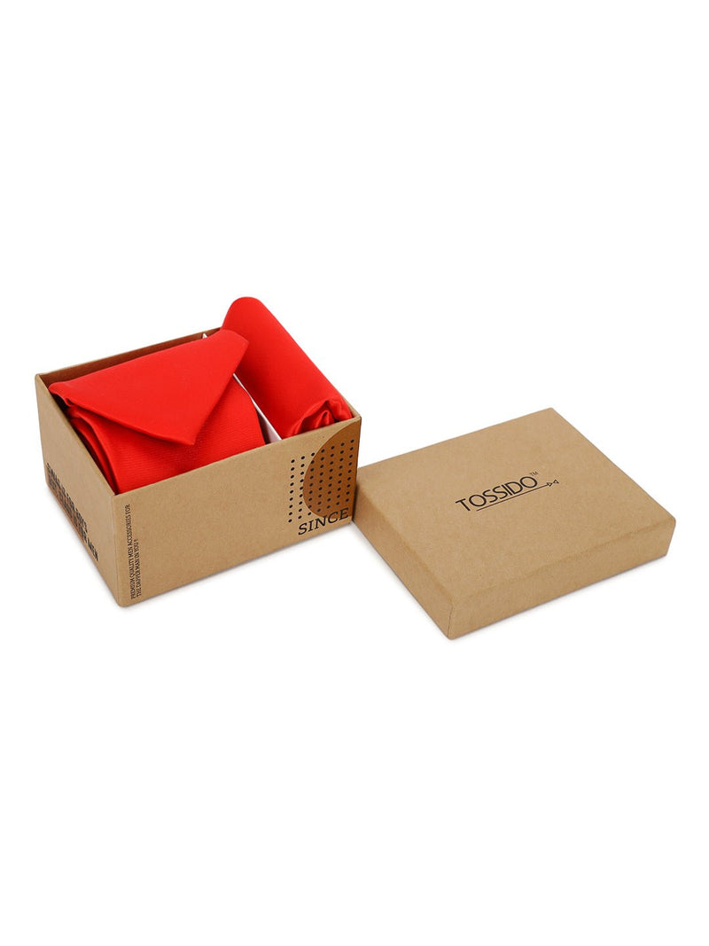 Hey There Dahlia Necktie & Pocket Square - TOSSIDO