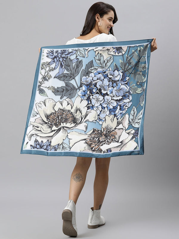 Inflorescence Scarf & Bag Scarf Set - TOSSIDO