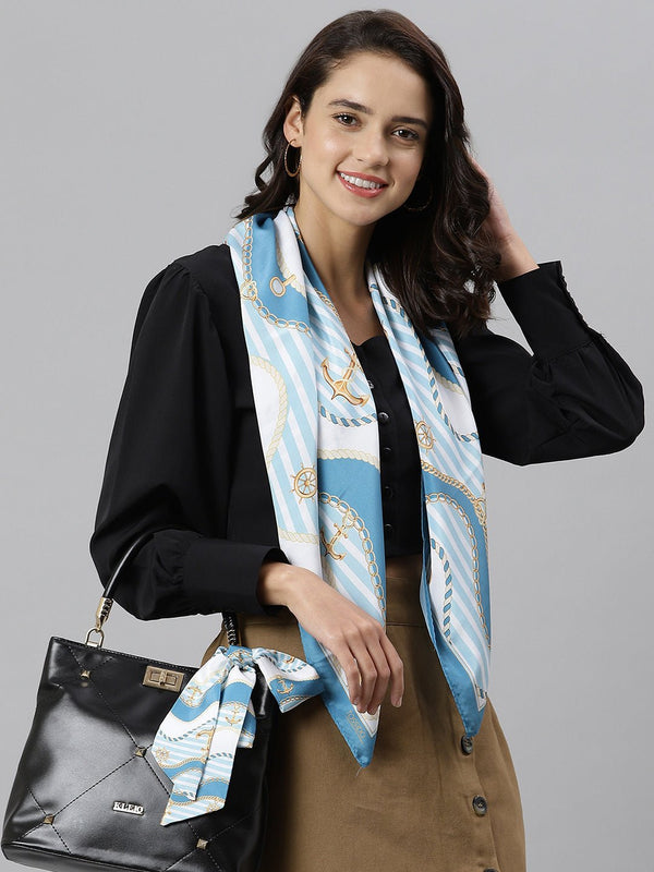 Kedge Scarf & Bag Scarf Set - TOSSIDO