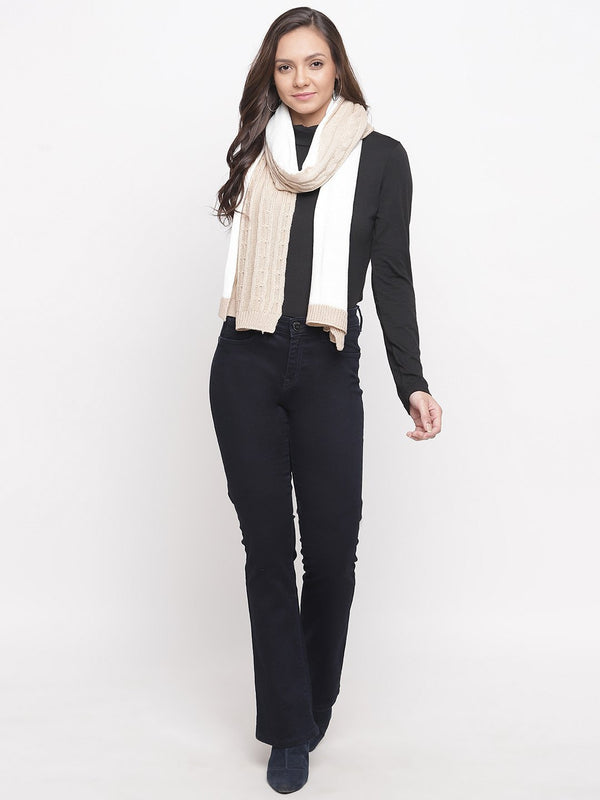 Ladies Woven Winter Scarf - TOSSIDO