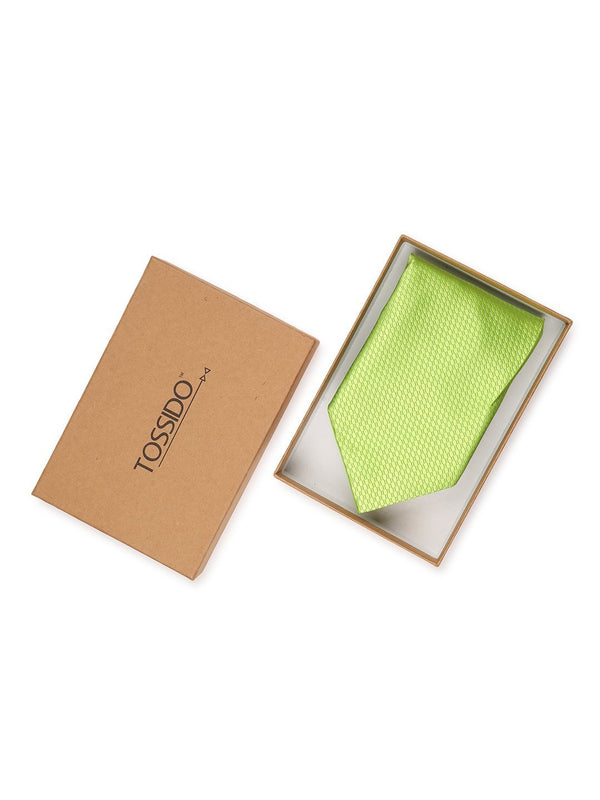 Lime It Cravat & Pocket square - TOSSIDO