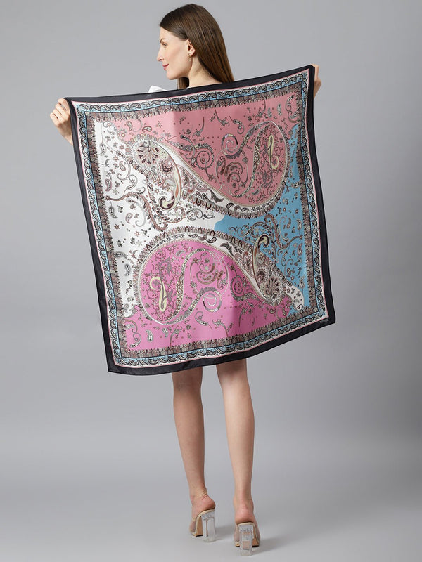 Luster Pink Scarf and Bag Scarf Set - TOSSIDO