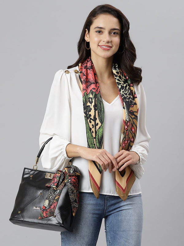 Lynx Scarf & Bag Scarf Set - TOSSIDO