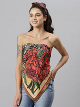 Lynx Scarf & Bag Scarf Set - TOSSIDO