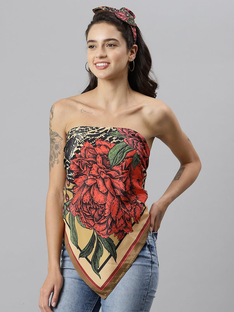 Lynx Scarf & Bag Scarf Set - TOSSIDO