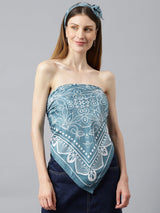Milky Mineral Scarf and Bag Scarf Set - TOSSIDO