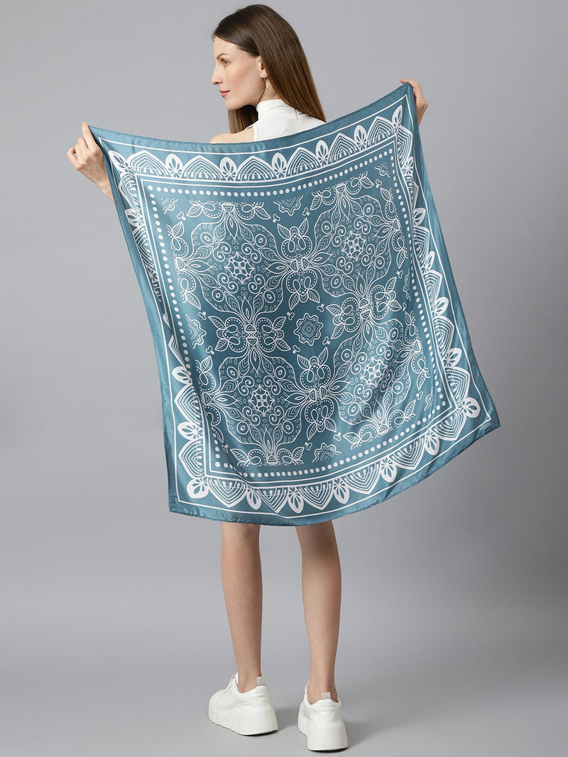 Milky Mineral Scarf and Bag Scarf Set - TOSSIDO