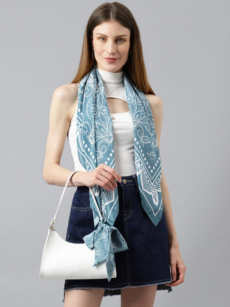 Milky Mineral Scarf and Bag Scarf Set - TOSSIDO