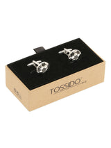 Moleskin Premium Cufflinks - TOSSIDO
