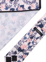 Multicolor Printed Necktie & Pocket Square Set - TOSSIDO