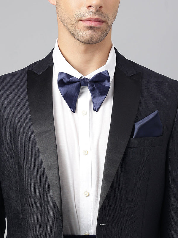 Navy Blue Cummerbund Set - TOSSIDO