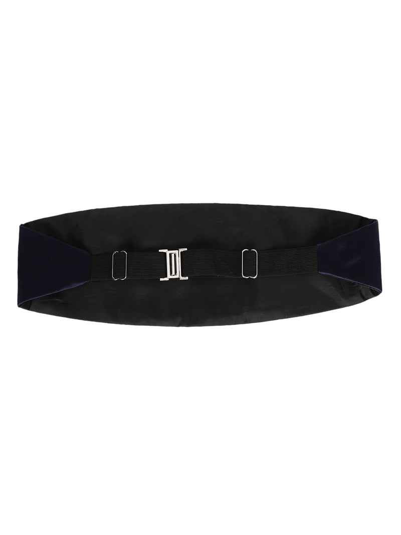 Navy Blue Cummerbund Set - TOSSIDO