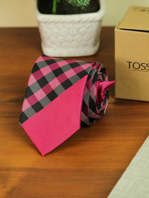 NECTAROUS PINK NECKTIE - TOSSIDO