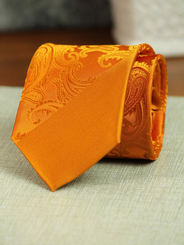 ORANGE PETAL NECKTIE - TOSSIDO