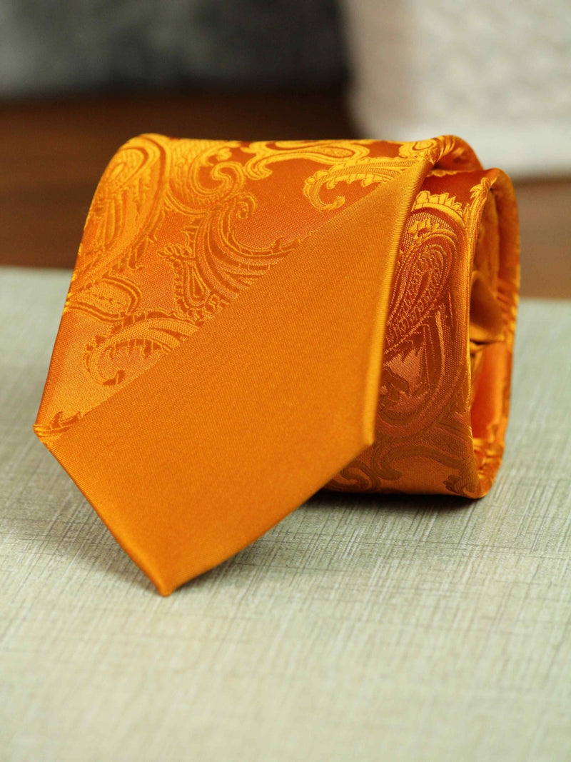 ORANGE PETAL NECKTIE - TOSSIDO