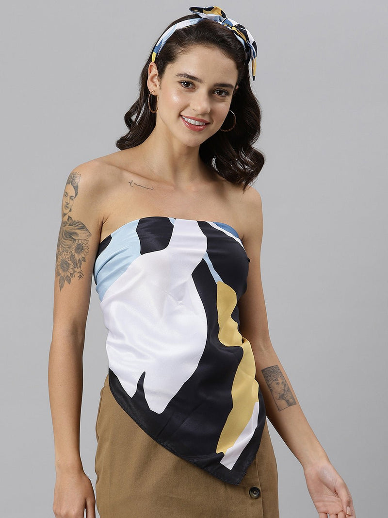 Pacific Scarf & Bag Scarf Set - TOSSIDO