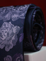 People Floral Handmade Silk Necktie - TOSSIDO