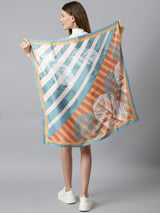 Petal Scarf And Bag Scarf Set - TOSSIDO