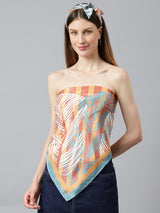 Petal Scarf And Bag Scarf Set - TOSSIDO