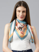 Petal Scarf And Bag Scarf Set - TOSSIDO