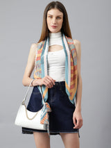 Petal Scarf And Bag Scarf Set - TOSSIDO