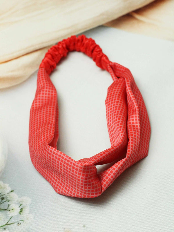 Plaid Headband - TOSSIDO
