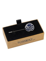 Poise Blue Lapel Pin - TOSSIDO