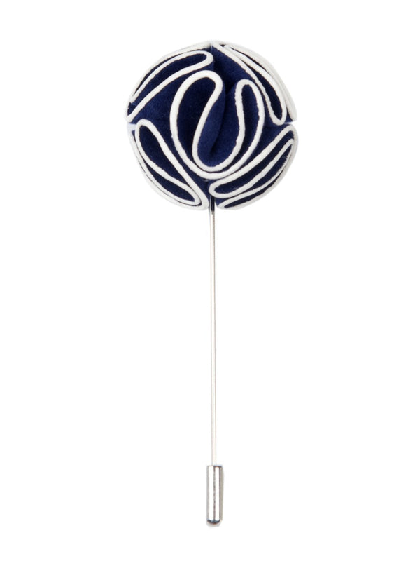 Poise Blue Lapel Pin - TOSSIDO