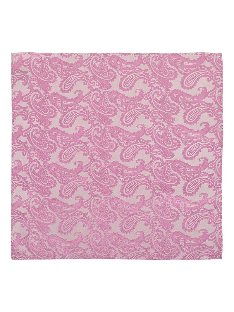 Purple Paisley Necktie & Pocket Square Giftset - TOSSIDO
