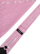 Purple Paisley Necktie & Pocket Square Giftset - TOSSIDO