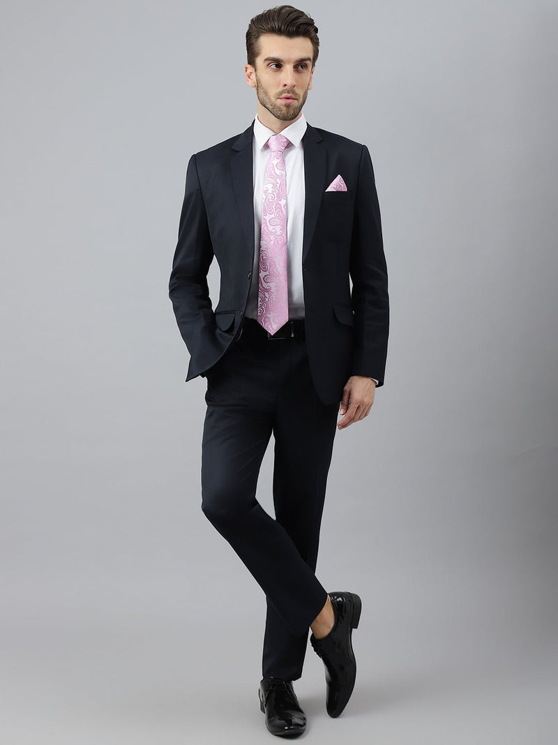 Purple Paisley Necktie & Pocket Square Giftset - TOSSIDO