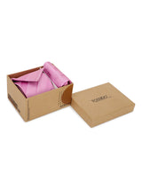 Purple Striped Necktie & Pocket Square Giftset - TOSSIDO