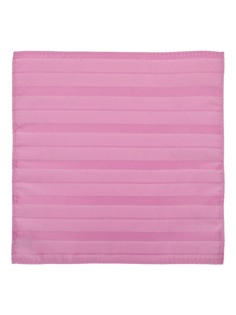 Purple Striped Necktie & Pocket Square Giftset - TOSSIDO