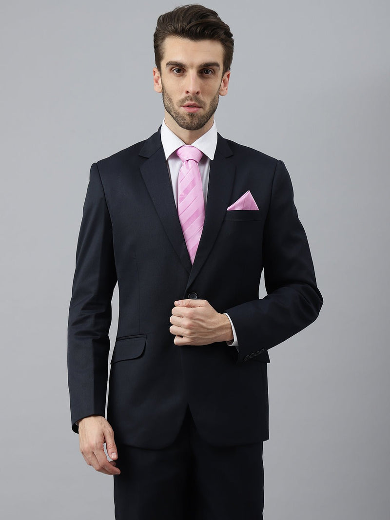 Purple Striped Necktie & Pocket Square Giftset - TOSSIDO