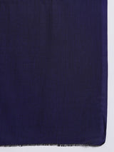 Purple two tone reversible Modal Stole - TOSSIDO