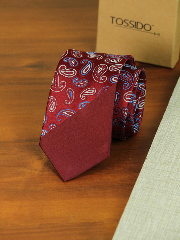 RUBY BRICK NECKTIE - TOSSIDO