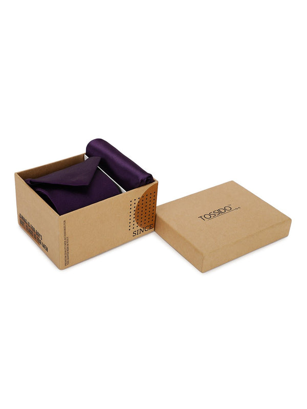 Sheen Necktie & Pocket Square - TOSSIDO