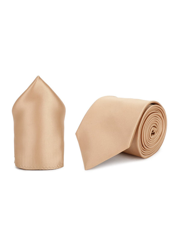 Shimmering Necktie & Pocket Square - TOSSIDO