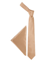 Shimmering Necktie & Pocket Square - TOSSIDO