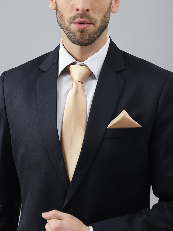 Shimmering Necktie & Pocket Square - TOSSIDO
