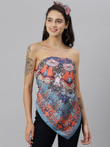 Sirenic Scarf & Bag Scarf Set - TOSSIDO