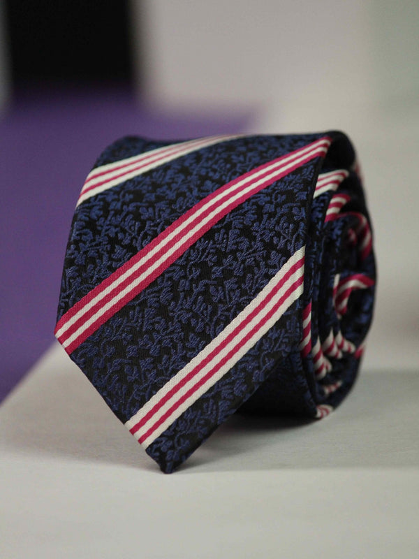 Striation Skinny Necktie - TOSSIDO