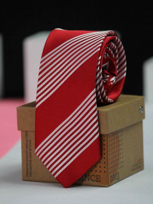Stripe It On Necktie - TOSSIDO