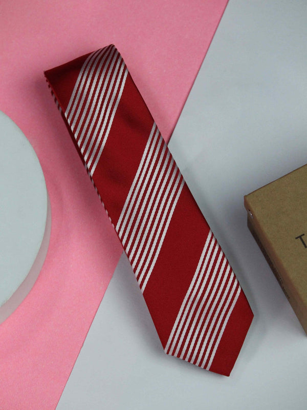 Stripe It On Necktie - TOSSIDO